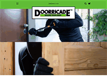 Tablet Screenshot of doorricade.com